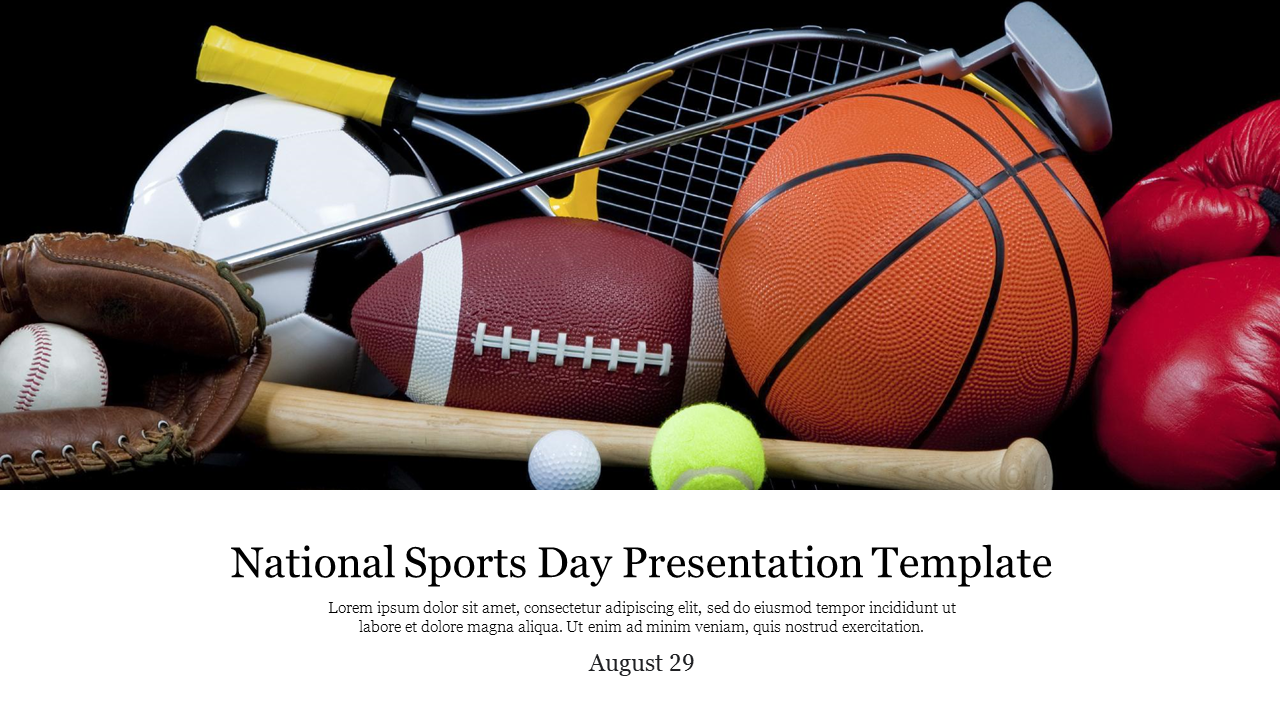 National Sports Day Presentation Template